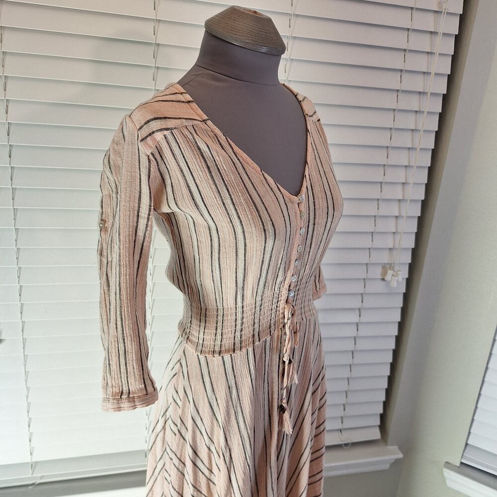 Spell and the Gypsy Size M Coral Island Boho Dancers Maxi Dress - Picture 3 of 12